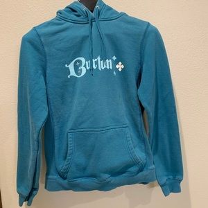 Women’s burton blue hoodie size S